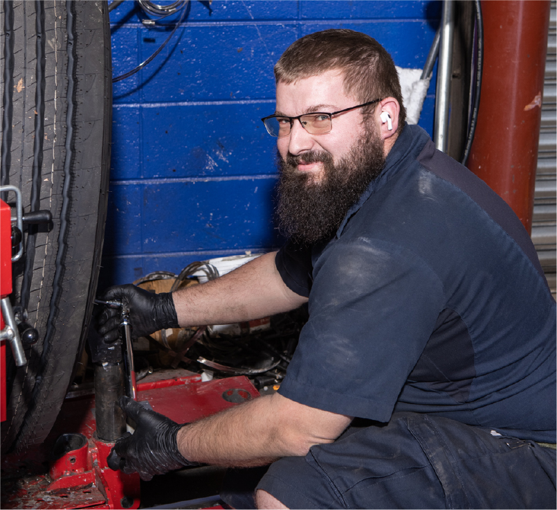 NIRVC RV Service Technician Working